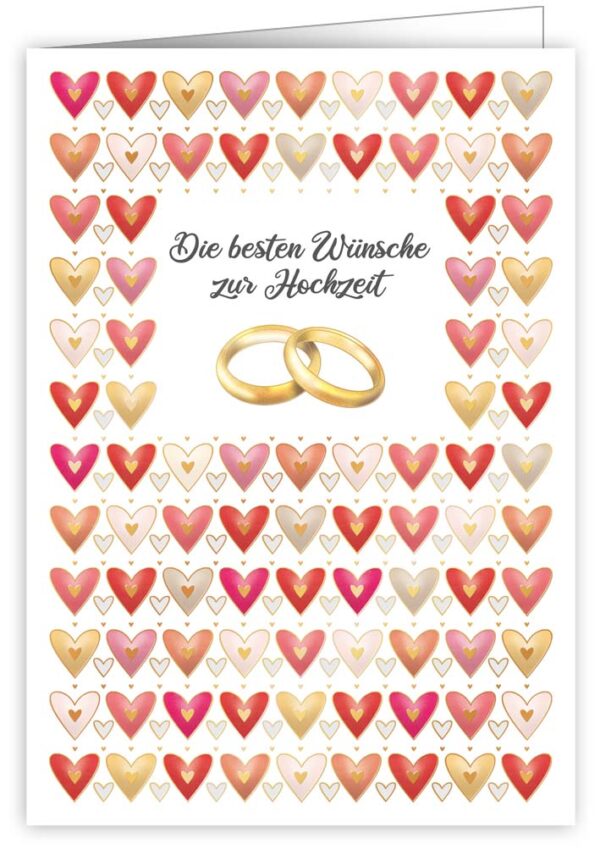 Die besten Wünsche zur Hochzeit