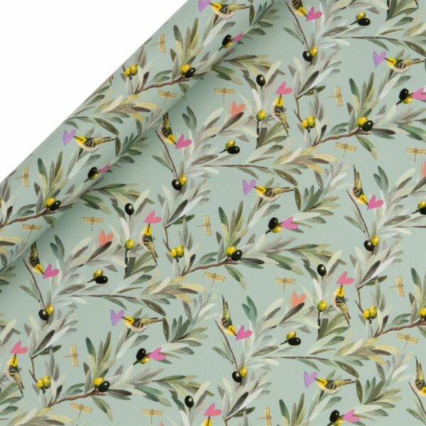 Rollengeschenkpapier -  Olive Grove (4m)