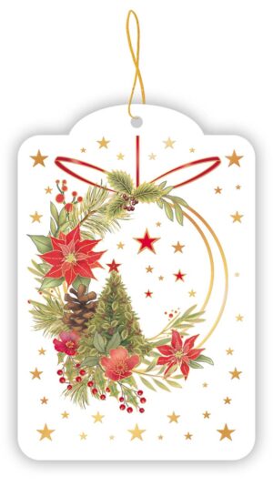 5 Geschenkanhänger Christmas