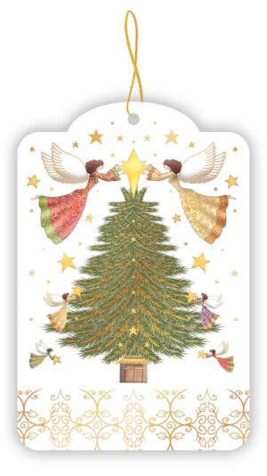 5 Geschenkanhänger Christmas