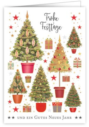 Frohe Festtage und ein gutes neues Jahr