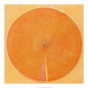 Moser, I., Vom Wesen - Rot, 100x100cm