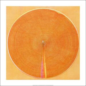 Moser, I., Vom Wesen - Rot, 70x70cm
