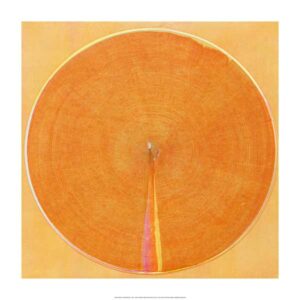 Moser, I., Vom Wesen - Rot, 70x70cm