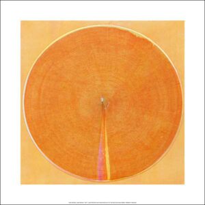 Moser, I., Vom Wesen - Rot, 50x50cm