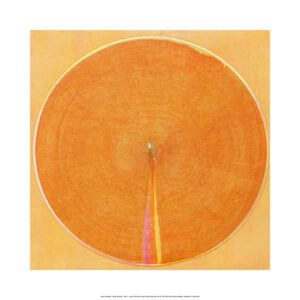 Moser, I., Vom Wesen - Rot, 50x50cm