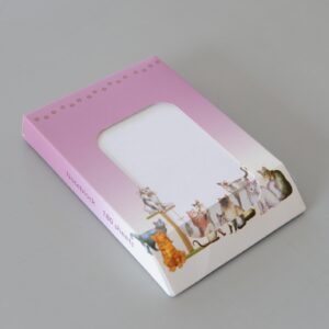 Notizblock abgeschrägt