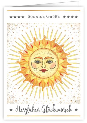 Sonnige Grüße