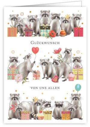 Glückwunsch von uns allen