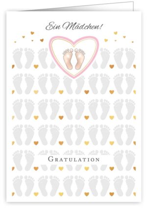Ein Mädchen! Gratulation