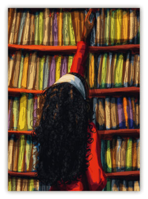 Library, o.T. (hoch)