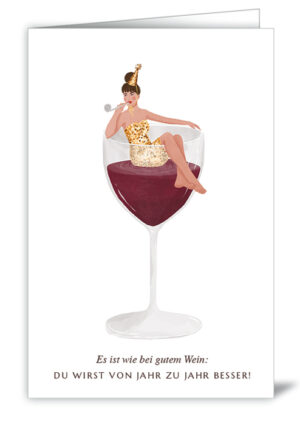 Es ist wie bei gutem Wein: