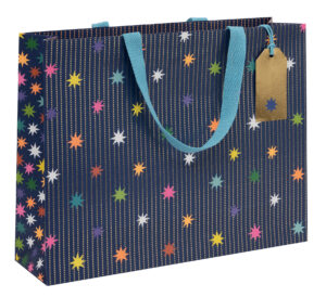 Bag Large - Star Garland Navy