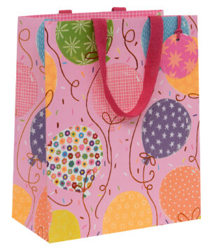 Bag Large - Big Balloons Pink