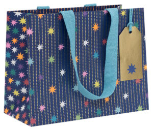 Bag Medium - Star Garland Navy