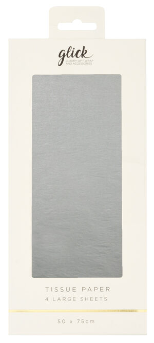 Tissue Plain -  Silver