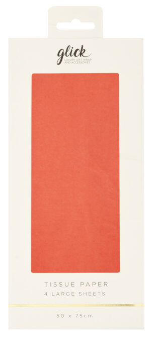 Tissue Plain -  Orange