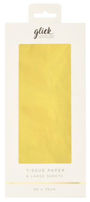 Tissue Plain -  Lemon