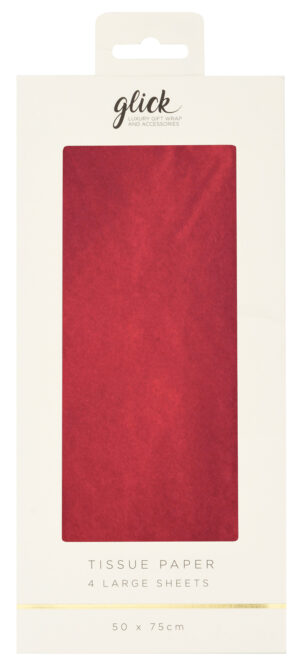 Tissue Plain -  Red