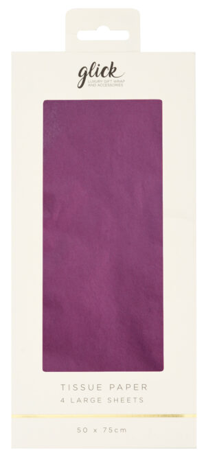 Tissue Plain -  Fuchsia