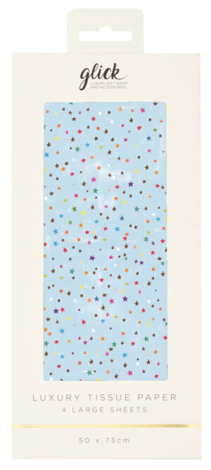 Tissue -  Stars Blue