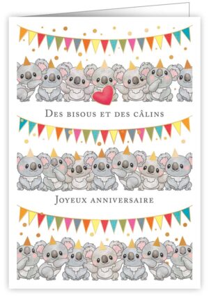 Des bisous et des câlins