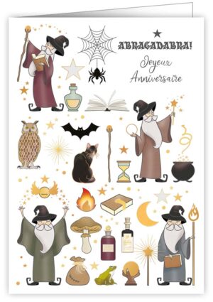 Abracadabra! Joyeux anniversaire