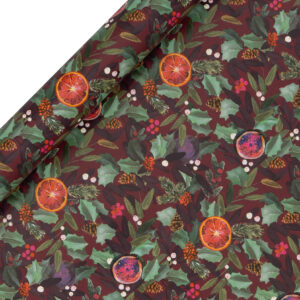 Rollengeschenkpapier - Citrus Holly (4m)