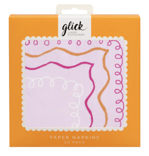 Paper Napkins - Neon Doodles