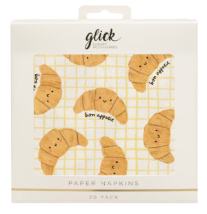 Paper Napkins - Croissants