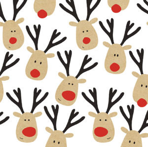 Paper Napkins - Reindeer Selfie