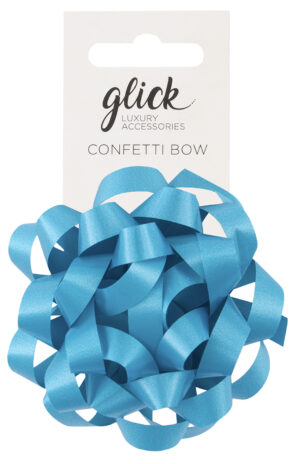 Bow Confetti - Aqua