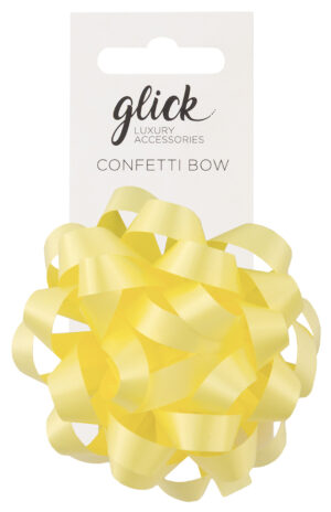 Bow Confetti - Lemon